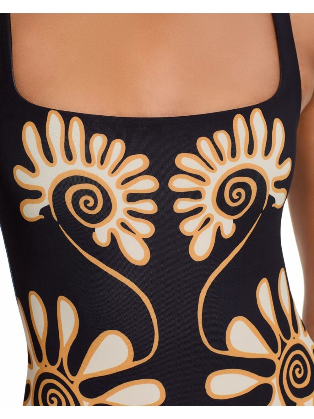 NWT Cala de la Cruz Vienna One Piece Swimsuit Black Size Small - Picture 2 of 9